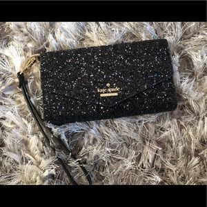 Kate Spade Laurel Way Glitter iPhone Wristlet